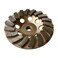 EDiamondTools 4.5" Diamond Grinding Wheel for Concrete Masonry 18 Segments 5/8"-11