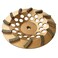 EDiamondTools 7" Diamond Grinding Wheel for Concrete Masonry 12 Segments 5/8"-11