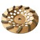 EDiamondTools 7" Diamond Grinding Wheel for Concrete Masonry 12 Segments 5/8"-11