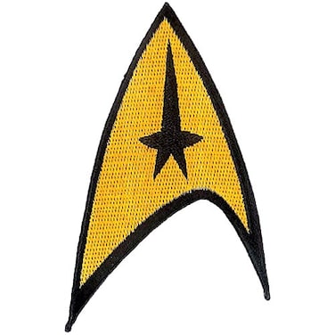 Ata-Boy Star Trek Command Insignia Patch Patch, Iron On Patches - GiftsMerchandise