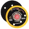 TCP Global 5" DA SanderPolisher Backing Plate Pad, HookLoop, 6 Hole