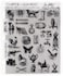 Stampers Anonymous CMS305 Tim Holtz Cling Stamps 7"X8.5"-Tiny Things 2