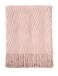 BOURINA Pink Throw Blanket 50x60 Inch Boho Knitted Soft Throw Sofa Blanket