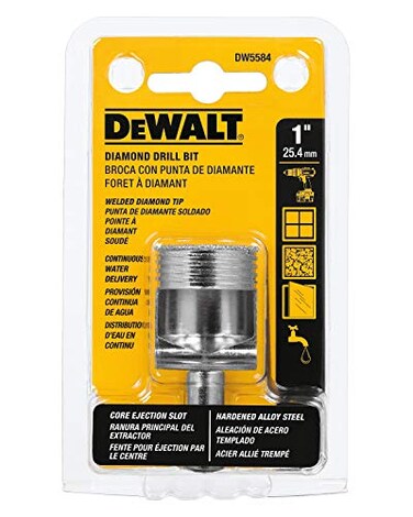 DEWALT DW5584 1-Inch Diamond Drill Bit