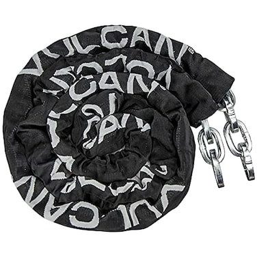 VULCAN Premium Security Case Hardened Chain - Cannot Be Defeated with Hand Tools - 5/16 Inch x 9 Foot ,/- 1.5 Inches