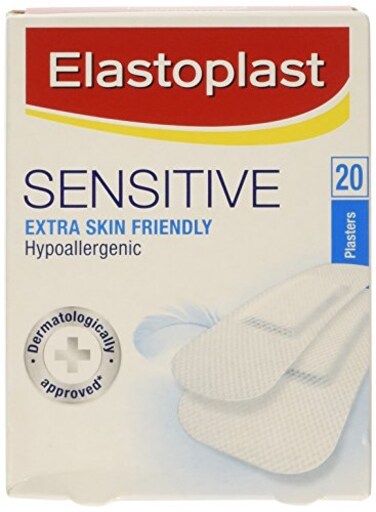 Elastoplast Sensitive Plasters x20 ,5 Pack