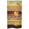 Red Lantern 7 ft. Tall Double Sided October Gold Canvas Room Divider