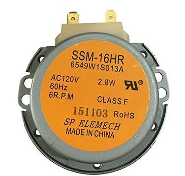 Oemgenuine 6549W1S013K Microwave Oven Turntable Synchronous Motor