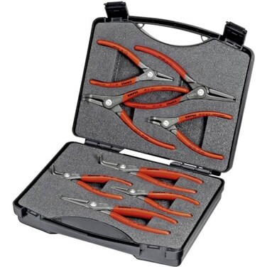 Knipex 00 21 25 Precision Circlip Pliers Set ,8 Piece
