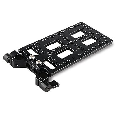 CAMVATE Multi-Purpose Mounting Cheese Plate for V Lock Mount Power Splitter