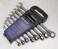 Westward 1LCC9 Ratcheting Wrench Set, Combo, SAE, 8 PC