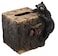 RAINBOW Decorative Black Bear/Pinecone Rustic Square Tissue Box Cover