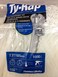 ThomasBetts TY25M Cable Tie 50lb 7" Natural Nylon with Stainless Steel Locking Device Bulk Pack ,