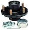 Tie Down 81060 1" Bearing 4" Stud Wheel Hub Kit