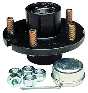 Tie Down 81060 1" Bearing 4" Stud Wheel Hub Kit
