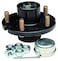 Tie Down 81060 1" Bearing 4" Stud Wheel Hub Kit
