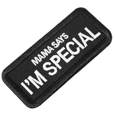 OneTigris Funny Morale Patch,Mama Says Im Special Patch