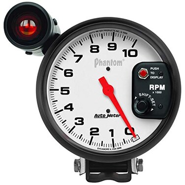 Auto Meter 5899 Phantom Shift-Lite Tachometer,5.000 in.