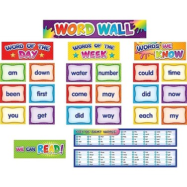 Teacher Created Resources First 100 Sight Words Pocket Chart Cards ,TCR20845