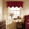 StangH Red Christmas Window Valance 52x18 Inch, 1 Panel