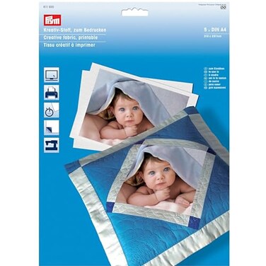 Prym Printable Creative Fabric, 5 PC