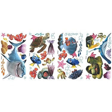 RoomMates Disney Pixar Finding Nemo Peel and Stick Wall Decals , RMK2059SCS