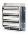 Dayton 18" Backdraft Damper/Wall Shutter, 18-1/2" x 18-1/2" Opening Required