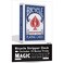 Magic Makers Bicycle Stripper Deck with 10 Bonus Tricks ,Blue- Tapered Magic Trick Deck