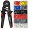 Sopoby Ferrule Crimping Tool Kit, Ferrule Crimper Plier with 1800PCS Wire Ferrules