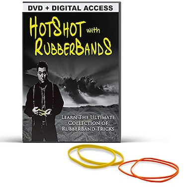 Magic Makers Rubber Band Magic Tricks, The Complete Course, Fully Demonstrated and Explained