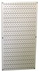 Wall Control Pegboard 32in x 16in Beige Metal Pegboard Tool Board Panel