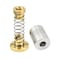 WMYCONGCONG 2 PCS Tr8x2 T8 Anti Backlash Spring Loaded Nut Elimination Gap Nut2 PCS Flexible Couplings 5mm to 8mm Stepper Motor Coupler for RepRap 3D Printer CNC Machine