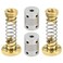 WMYCONGCONG 2 PCS Tr8x2 T8 Anti Backlash Spring Loaded Nut Elimination Gap Nut2 PCS Flexible Couplings 5mm to 8mm Stepper Motor Coupler for RepRap 3D Printer CNC Machine