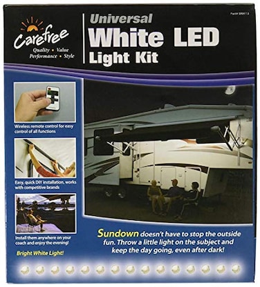 Carefree SR0113 White LED Universal White RV Awning LED Light Kit,1 Pack