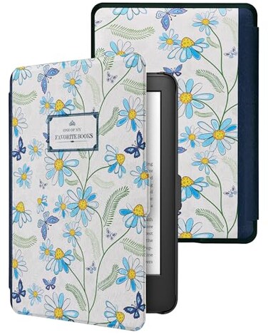 WALNEW Protective Case for 6" Kindle Paperwhite 2012-2017, Auto Sleep/Wake