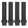 Maxpedition 3-Inch TacTile - Pack Of 4 ,Black
