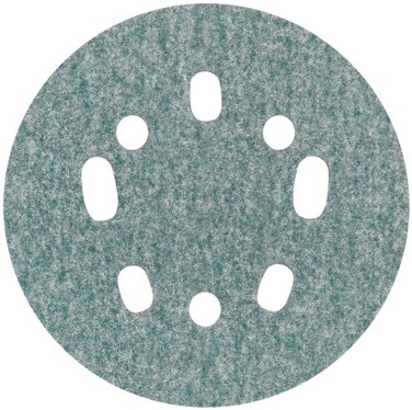 Norton 5" 03225 ProSand Multi-Hole HookSand Center Hole Vacuum Discs, 40-Grit, Extra-Coarse, 10-Pack