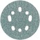 Norton 5" 03225 ProSand Multi-Hole HookSand Center Hole Vacuum Discs, 40-Grit, Extra-Coarse, 10-Pack