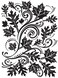 Darice Embossing Folder 4.25"X5.75", Fall Leaf Background