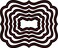 Darice D2014-02 Embossing Essentials Dies, Nesting Rectangles, 5-Pack