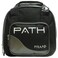 Pyramid Path Plus One Spare Ball Tote Black/Silver