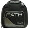 Pyramid Path Plus One Spare Ball Tote Black/Silver