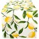 DII Lemon Bliss Tabletop Collection, Table Runner, 14x72