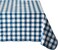 Winco 52" x 90" Blue Oblong Table Cloth