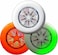Discraft 175g Ultimate Disc Bundle ,3 DiscsWhite, OrangeGlow