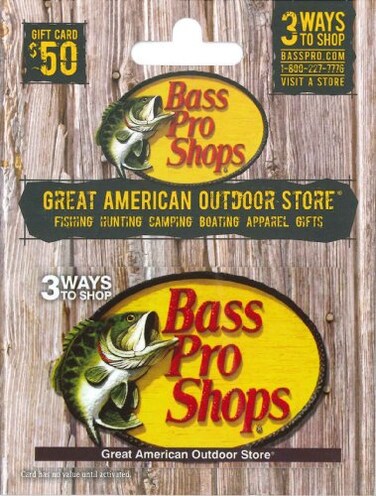 Bass Pro Shops Physical Gift Card