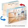 TWING 4x6 Acrylic Frame 1 Pack,24MM Thicker Frameless Clear Picture Frames