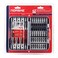 Norske Tools NIBPI703 42-Piece Impact Torsion Screwdriver Bit Set - PH, SQ, TORX Bits, Socket Adapters, Nutsetters, Magnetic QC Bit Holder