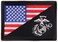 Rothco 1896: Us Flag/USMC Eagle, Globe and Anchor Morale Patch