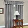 ACHIM Buffalo Check Panel Curtain, 42 x 84 in, BlackWhite Plaid